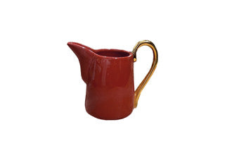 MINI PITCHER HANDLE GOLD - CORAL