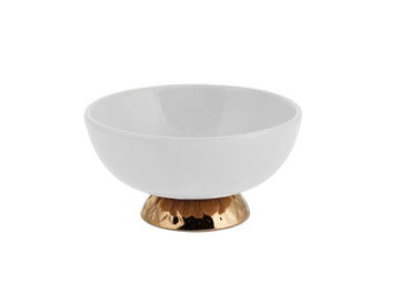 Mini Bowl Gold-White