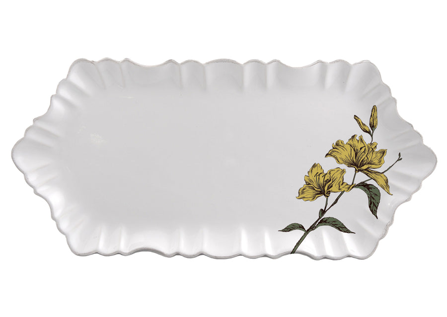 LILY Cloud Appetizer Plate Large-White