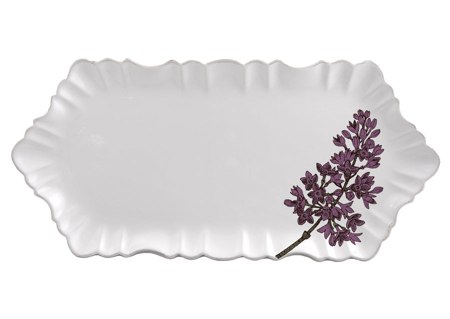 HYACINTH Cloud Appetizer Plate Large-White