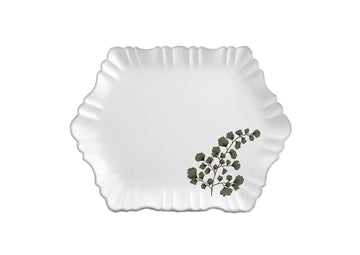 GINKGO Cloud Appetizer Plate Medium-White