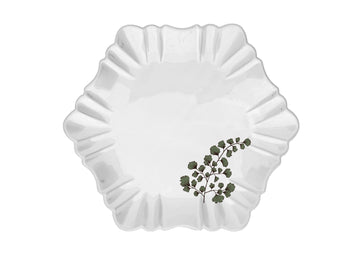 GINKGO Cloud Dinner Plate-White