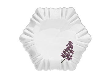 HYACINTH Cloud Dinner Plate-White