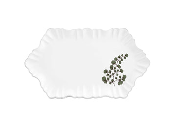 GINKGO Cloud Appetizer Plate Small-White