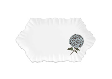 HYDRANGEA Cloud Appetizer Plate Small-White