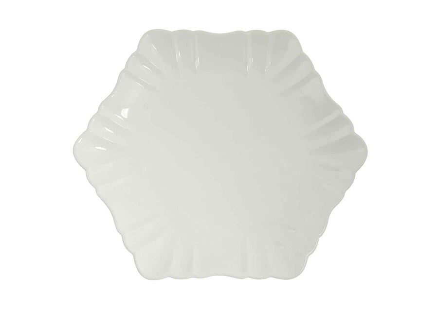 Cloud Dinner Plate-White