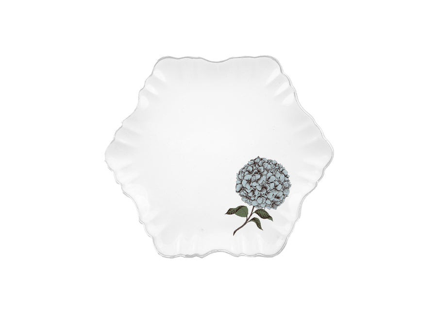 HYDRANGEA Cloud Cake Plate -White