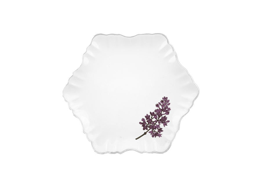 HYACINTH Cloud Cake Plate -White