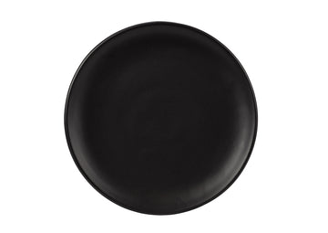 Service Plate Black Matt