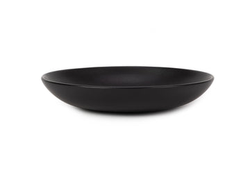 DINNER PLATE HOLLOW BLACK MATT