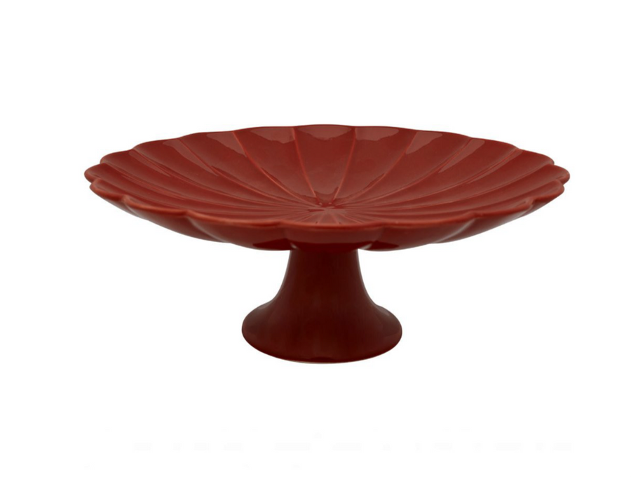 DAISY FRUIT PLATTER-CORAL