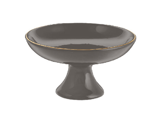 Cookie Platter Large Gold-lıght grey