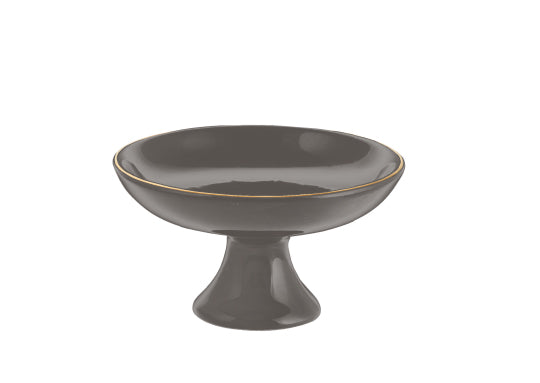 Cookie Platter Small Gold-lıght grey