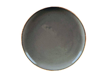 Service Plate Gold- Light Grey