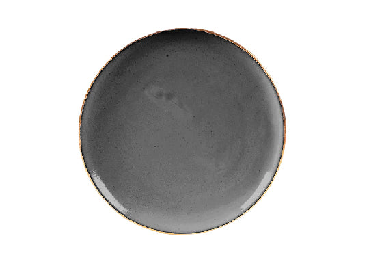 Dinner Plate Gold- Light Grey