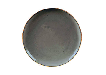 Dinner Plate Gold- Light Grey