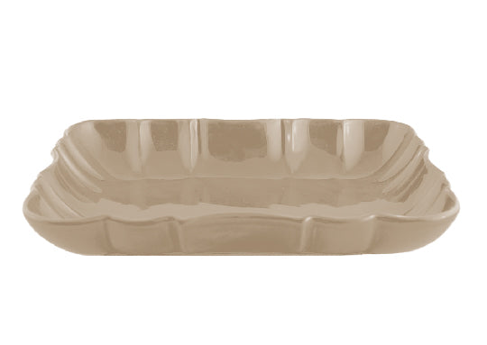 DEEP PLATTER LARGE-BEIGE