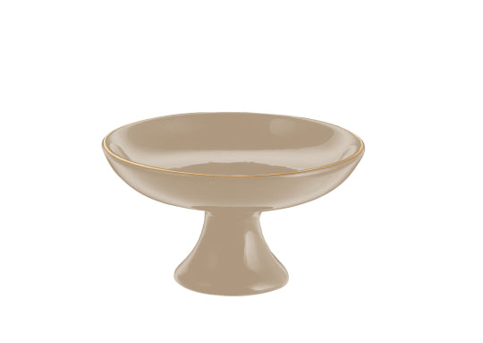 Cookie Platter Small Gold-beige