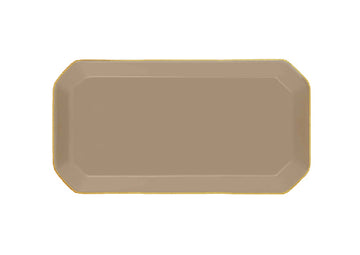 Octave Plate Small Gold-Beige