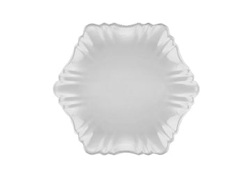 Cloud Main Dish Plate-white