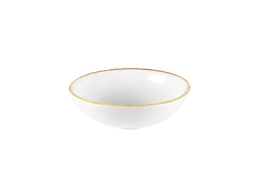 mini dish gold-white