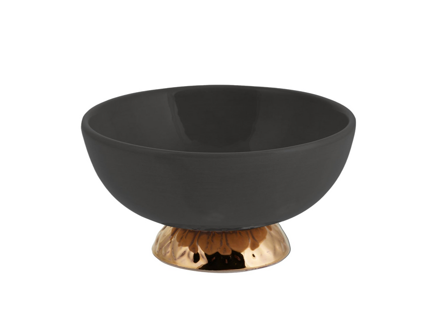 Mini Bowl Gold-Dark Grey