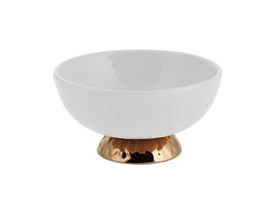 Mini Bowl Gold-White