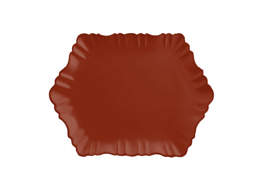 Cloud Appetizer Plate Medium-Coral