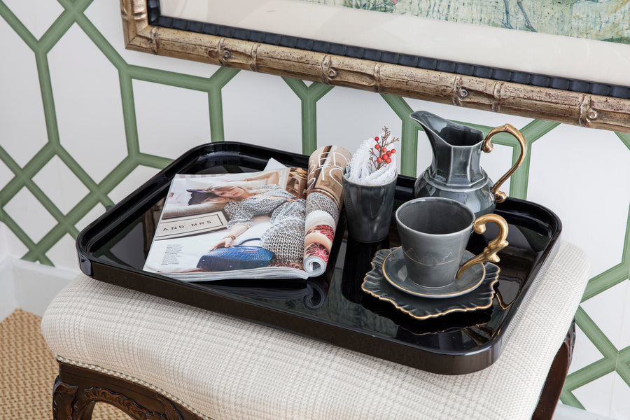 MINI PITCHER HANDLE GOLD - DARK GREY