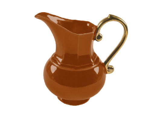 Pitcher Small Handle Gold-mustard