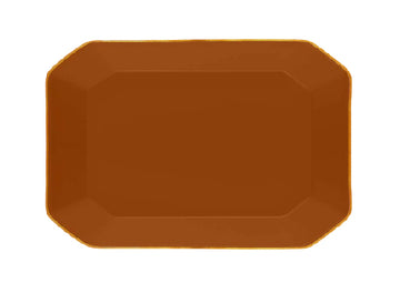 OCTAVE PLATE LARGE GOLD-mustard