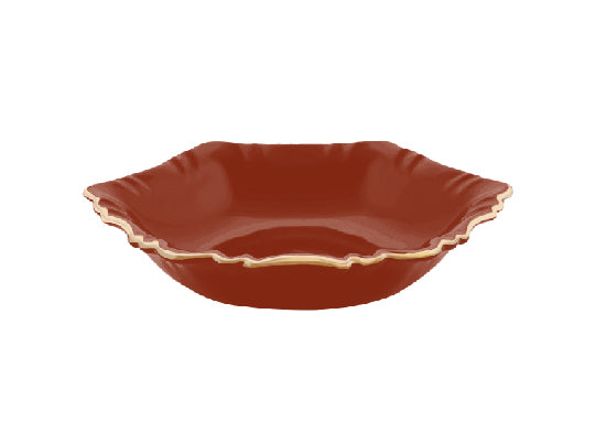 CLOUD MEDIUM BOWL gold-CORAL