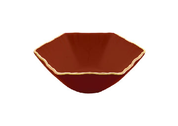 CLOUD SMALL BOWL gold-CORAL