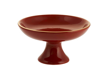 COOKIE PLATTER LARGE GOLD-CORAL