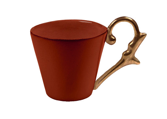 Mug Handle Gold-Coral