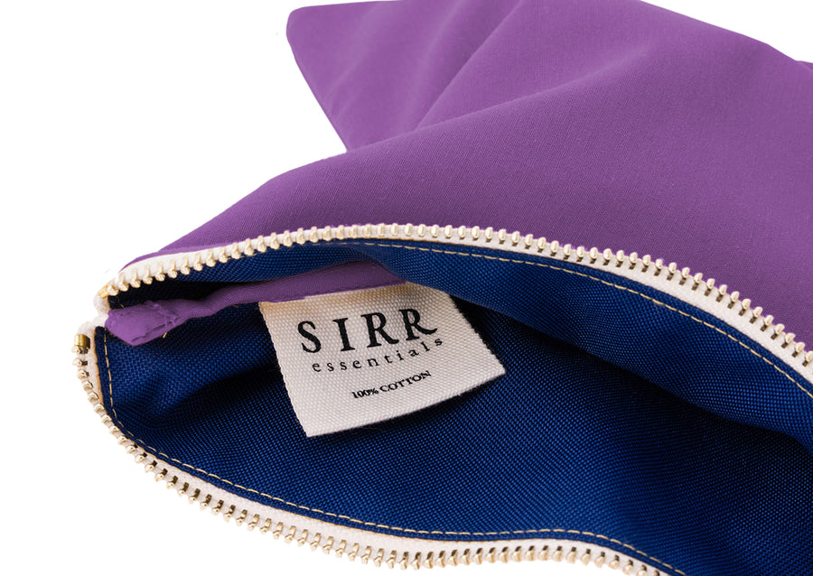 COSMETIC BAG purple