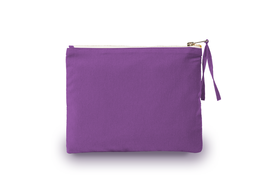 COSMETIC BAG purple