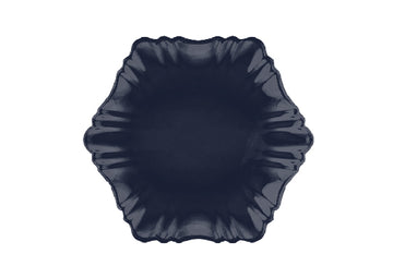 Cloud Main Dish Plate-navy blue