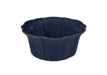 Lotus Salad Bowl-NAVY BLUE