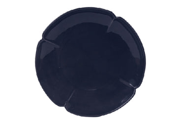 Lotus Dinner Plate Hollow-NAVY BLUE