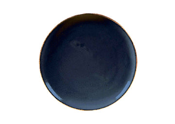 Dinner Plate Gold-NAVY BLUE