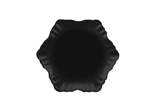Cloud Cake Plate-black
