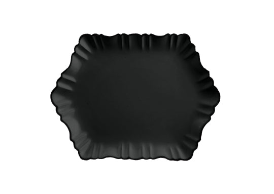 Cloud Appetizer Plate Medium-black