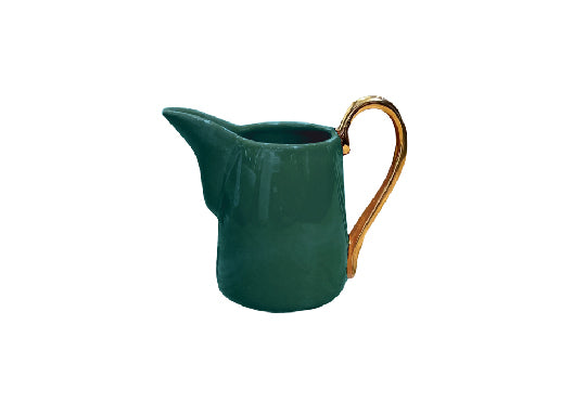 MINI PITCHER HANDLE GOLD - GREEN