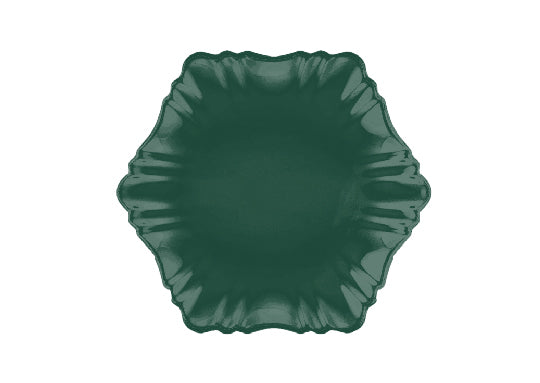 cloud main dish plate-green