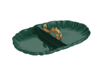 Appetizer Handle Gold-Green