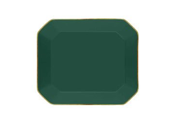 Octave Plate Medium Gold-green