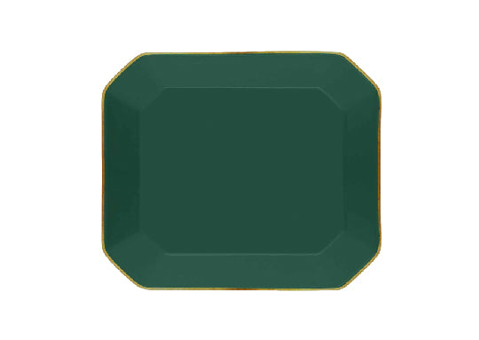 Octave Plate Medium Gold-green