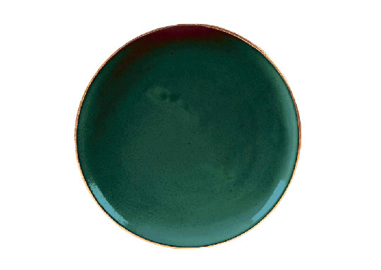 Service Plate Gold-GREEN