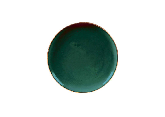 Dessert Plate Gold-GREEN